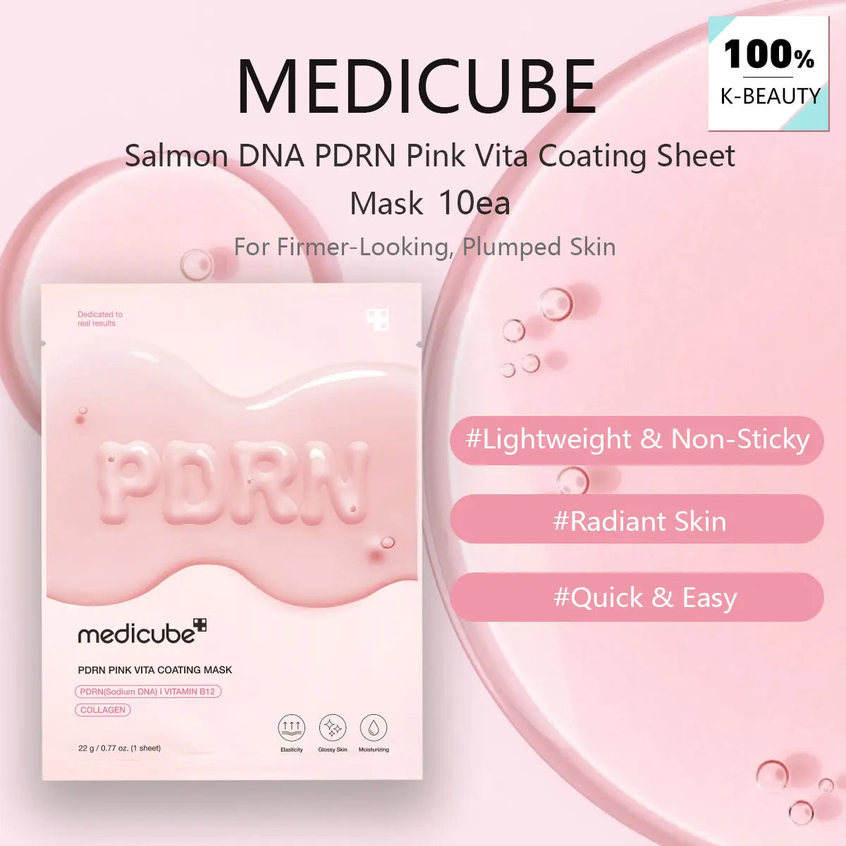 Salmon DNA Repair Sheet Mask