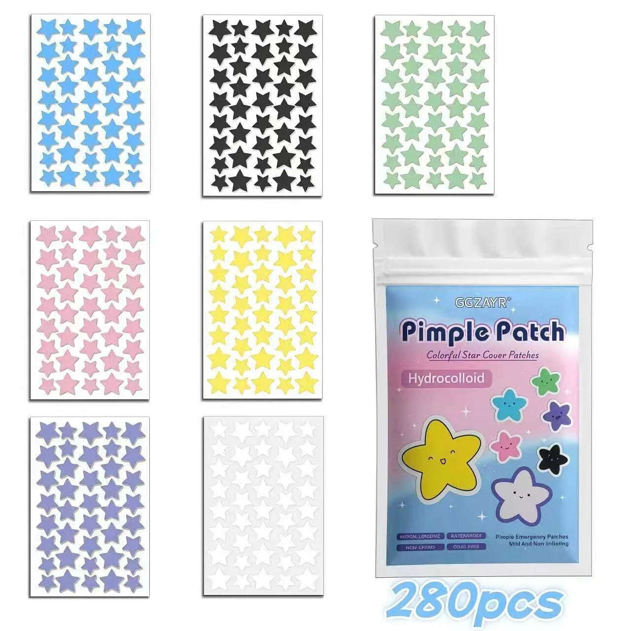 SevenColor Invisible Pimple Patches
