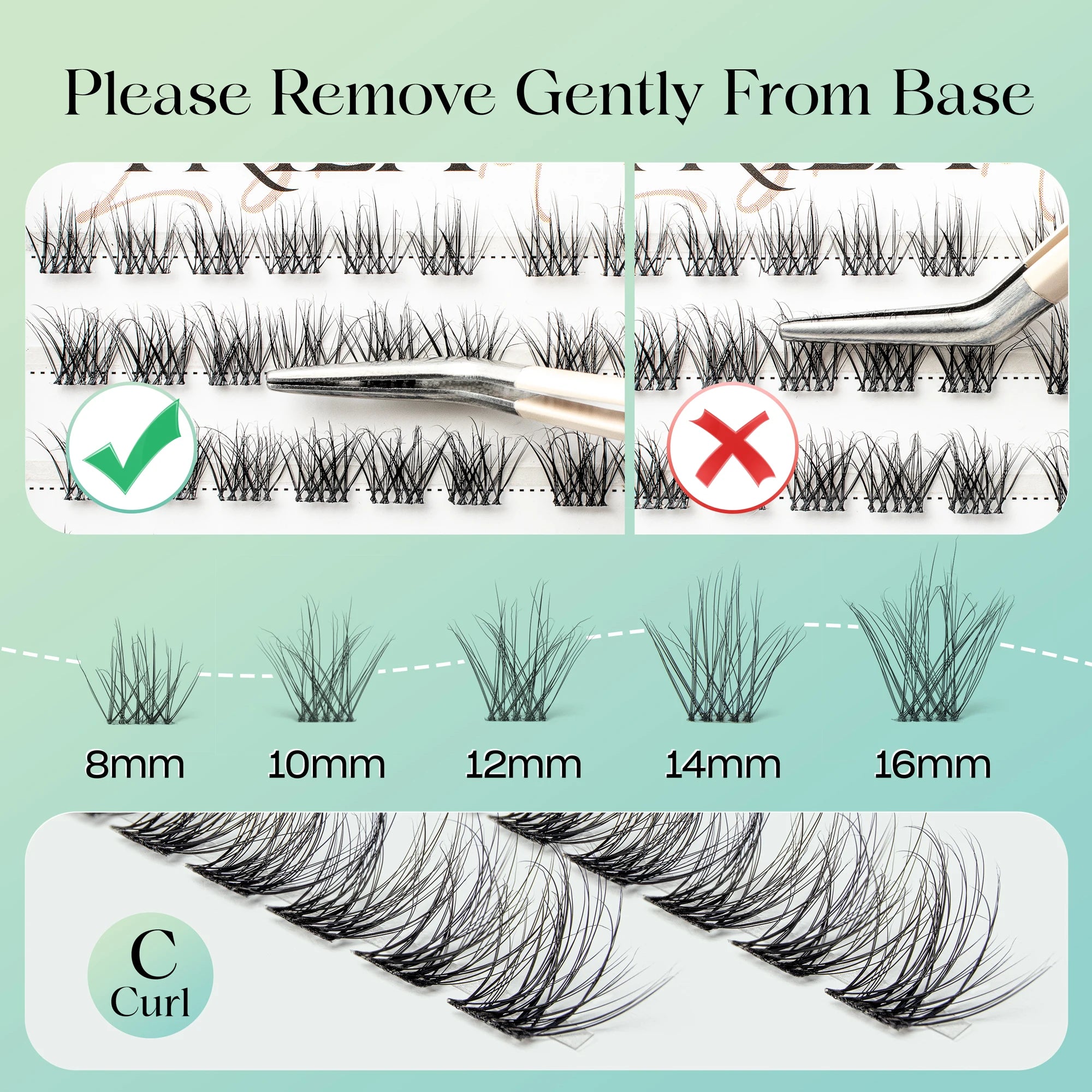 Everyday Natural Cluster Lash Kit