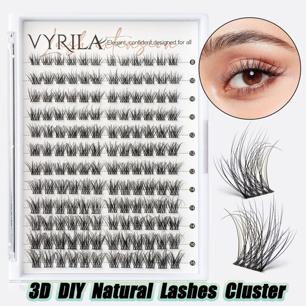 Everyday Natural Cluster Lash Kit