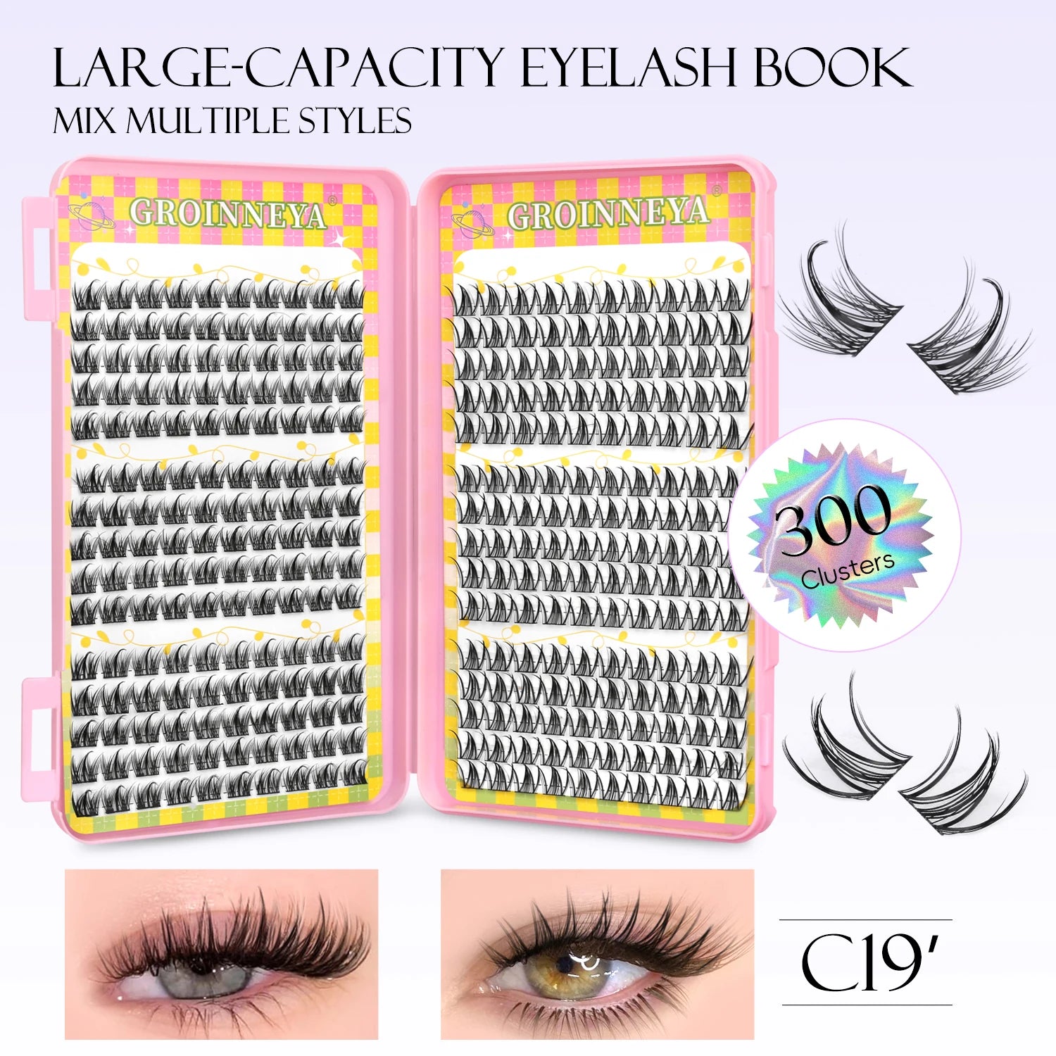 Everyday Natural Cluster Lash Kit