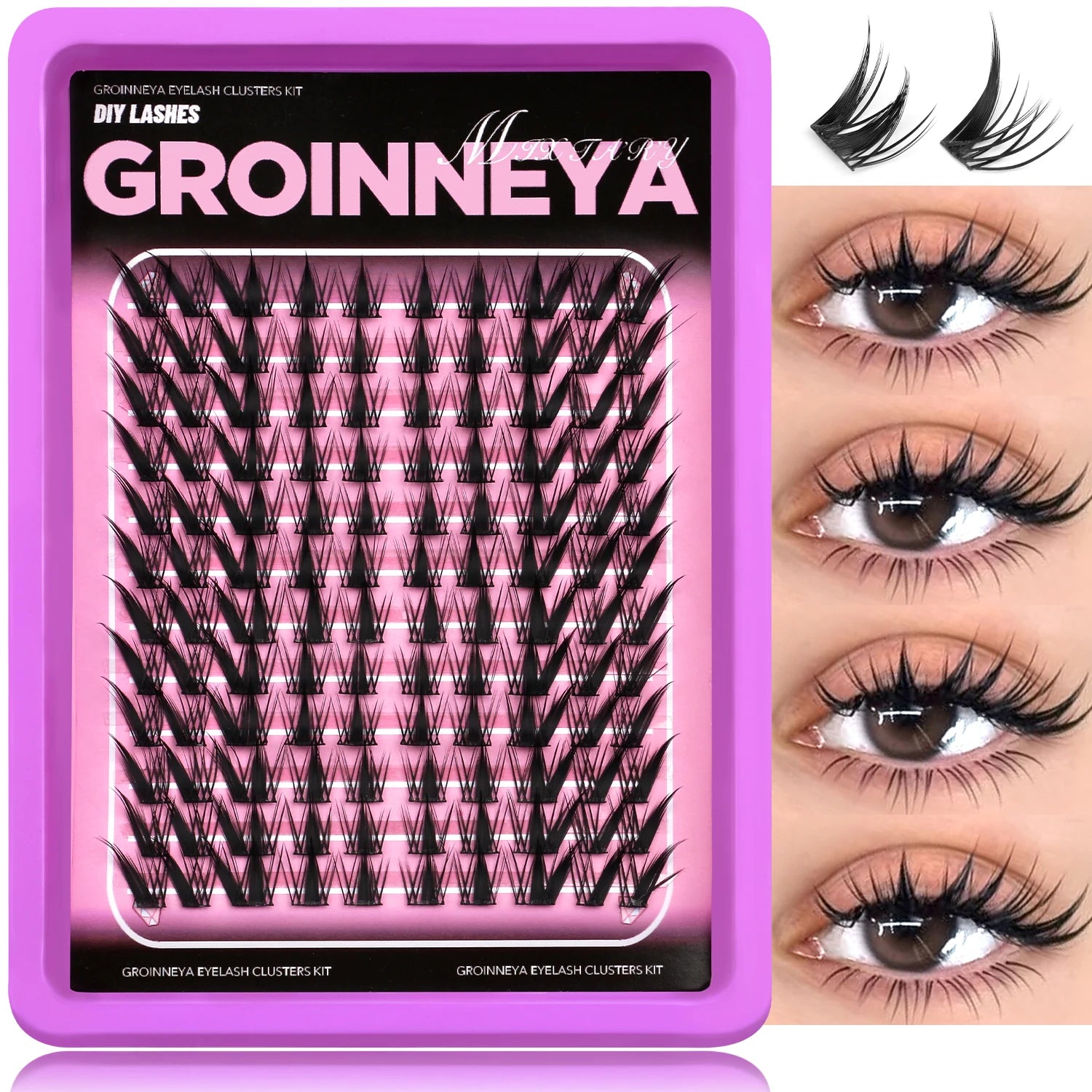 Bold Natural Cluster Lash Kit