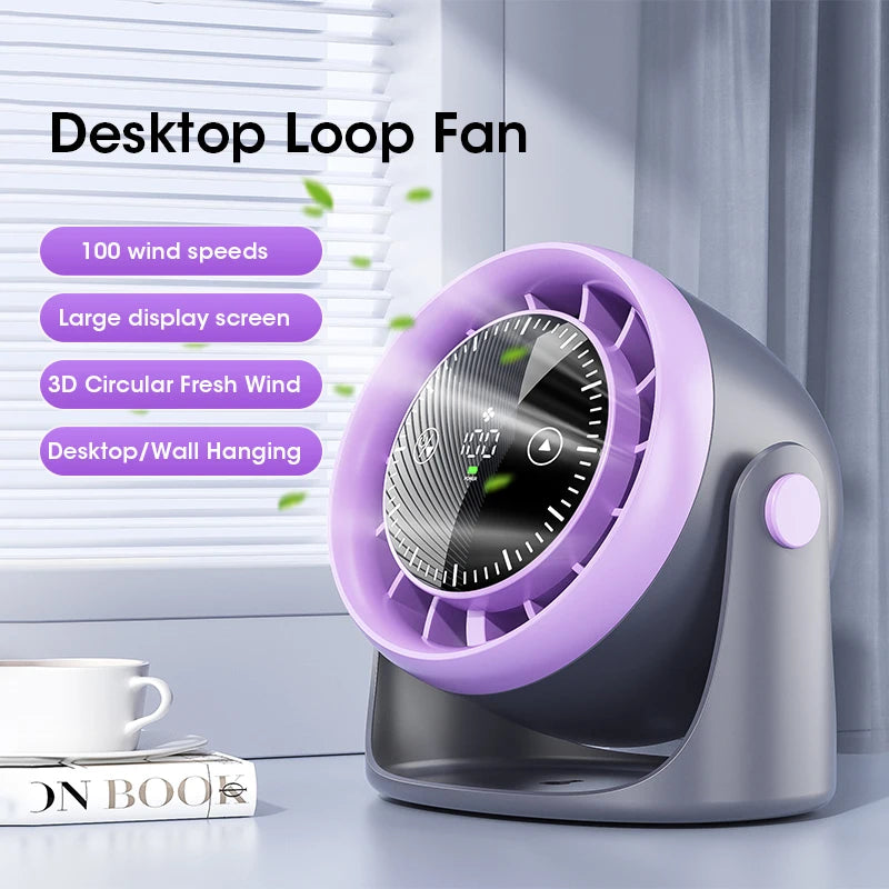 BreezeMate Mini Desk Cooling Fan