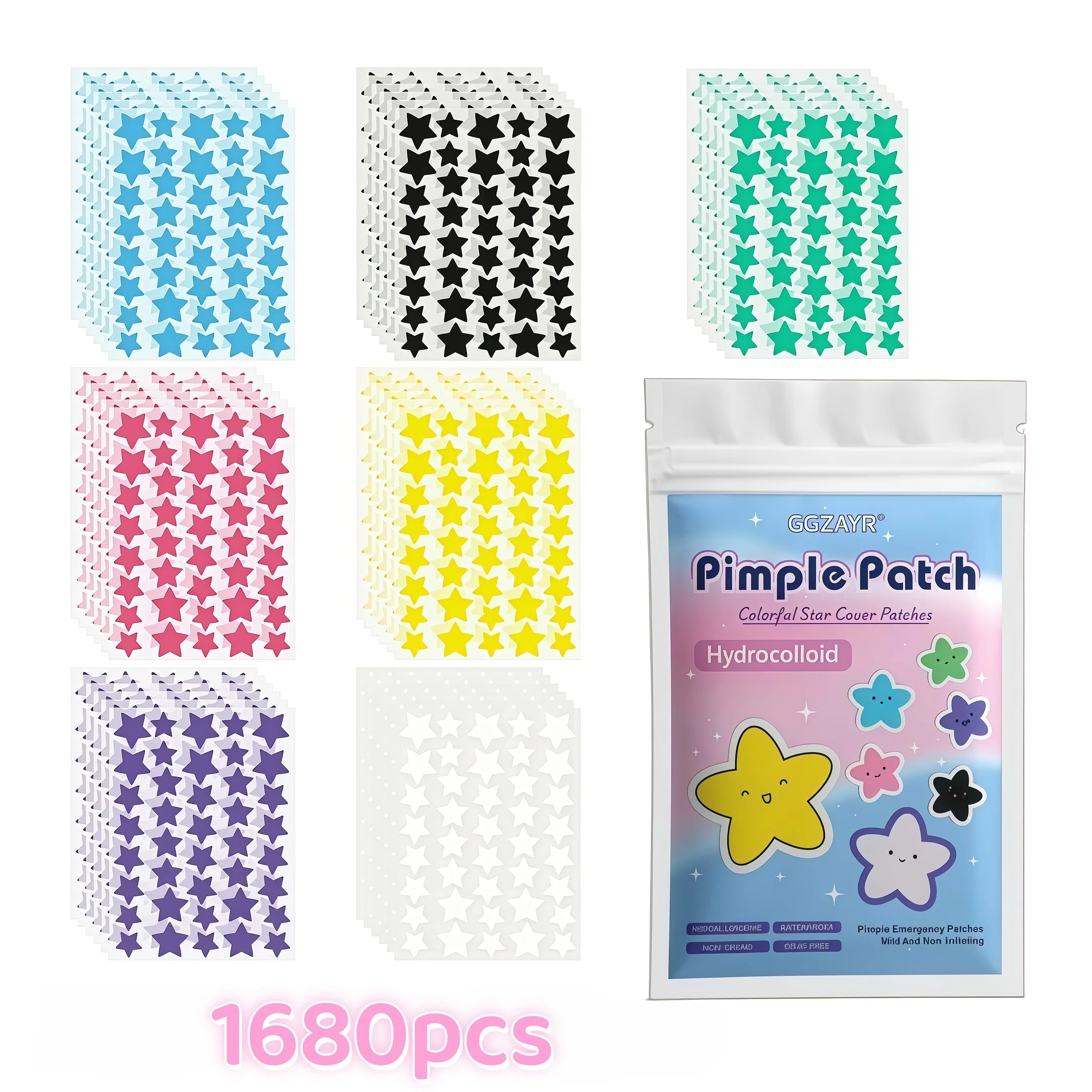 SevenColor Invisible Pimple Patches