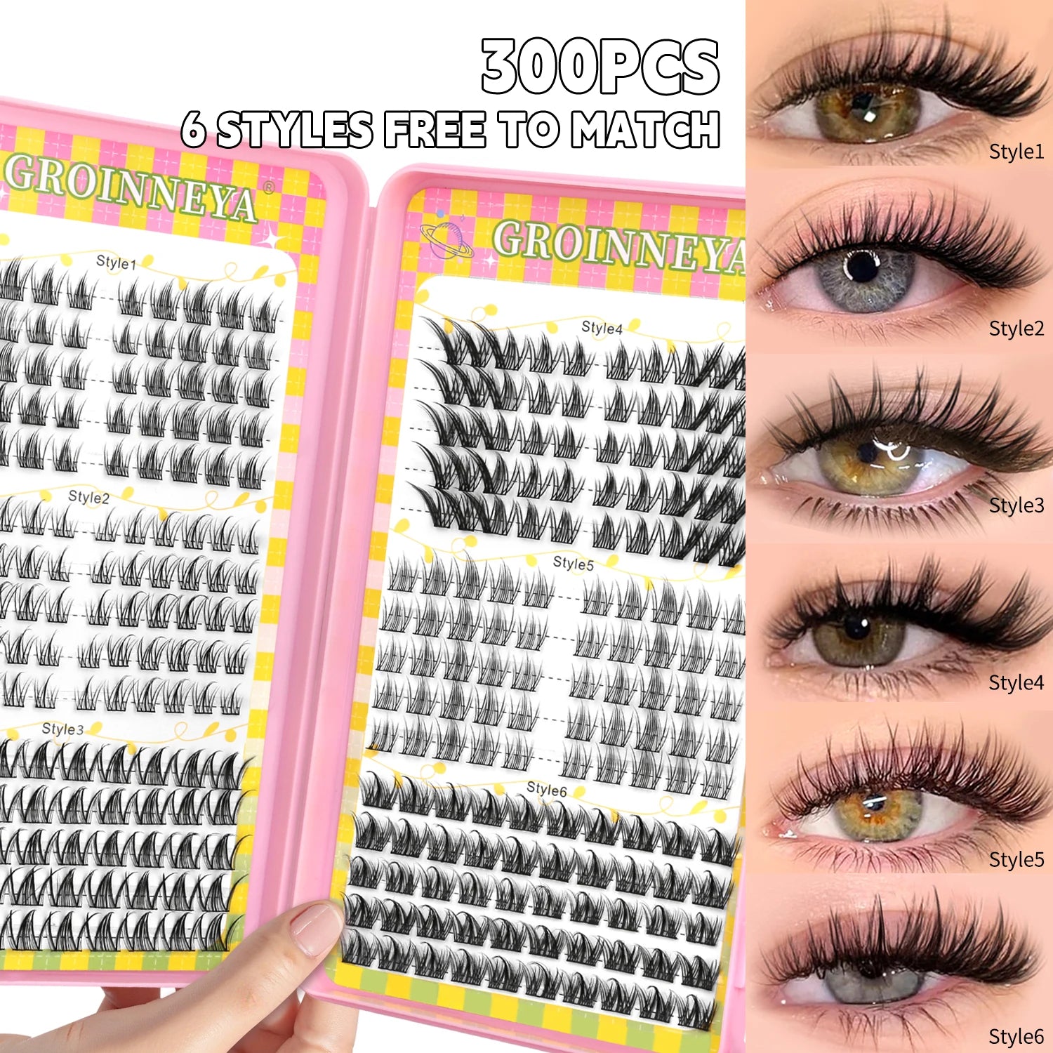 Everyday Natural Cluster Lash Kit