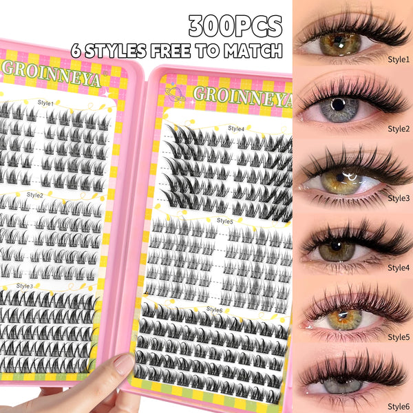 Everyday Natural Cluster Lash Kit