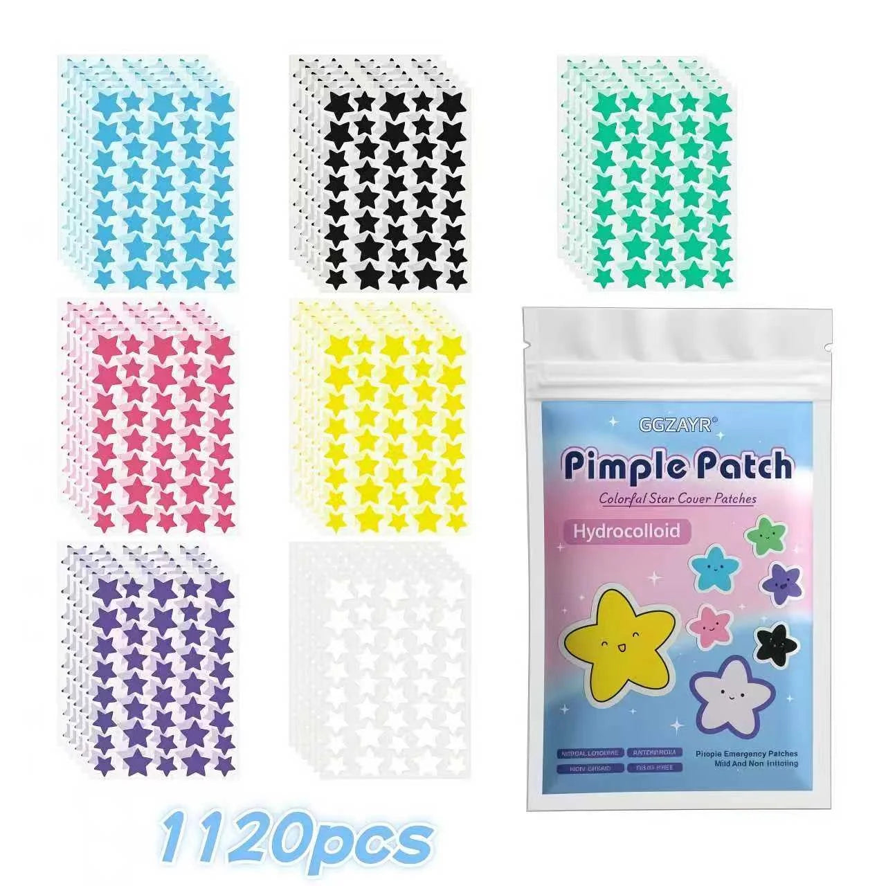 SevenColor Invisible Pimple Patches